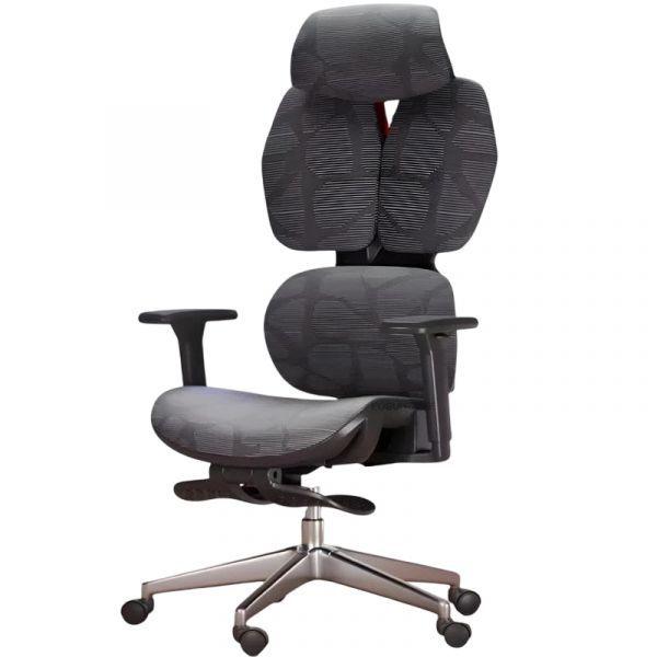 Cadeira Gaming Ergonómica POWERBASICS Crato (Cinzento) — miniatura 2