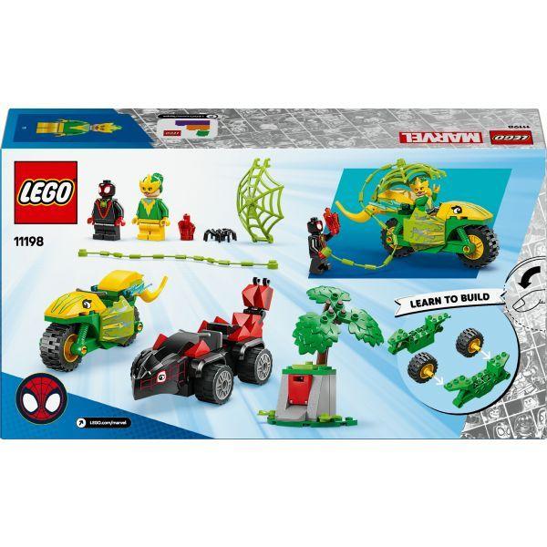 LEGO 11198 Marvel Super Heroes Spin e Electro – Perseguição em Veículos Dinossauros (4+ anos - 124 peças) — miniatura 6