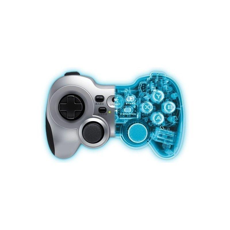 Comando LOGITECH F710 (Sem fios - Recetor USB - Prateado/Preto) — miniatura 2