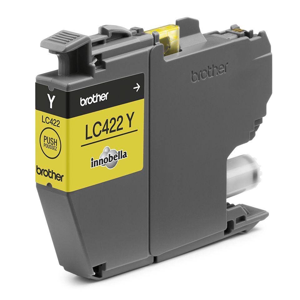 Tinteiro BROTHER LC422Y (550 páginas - Amarelo), miniatura 2