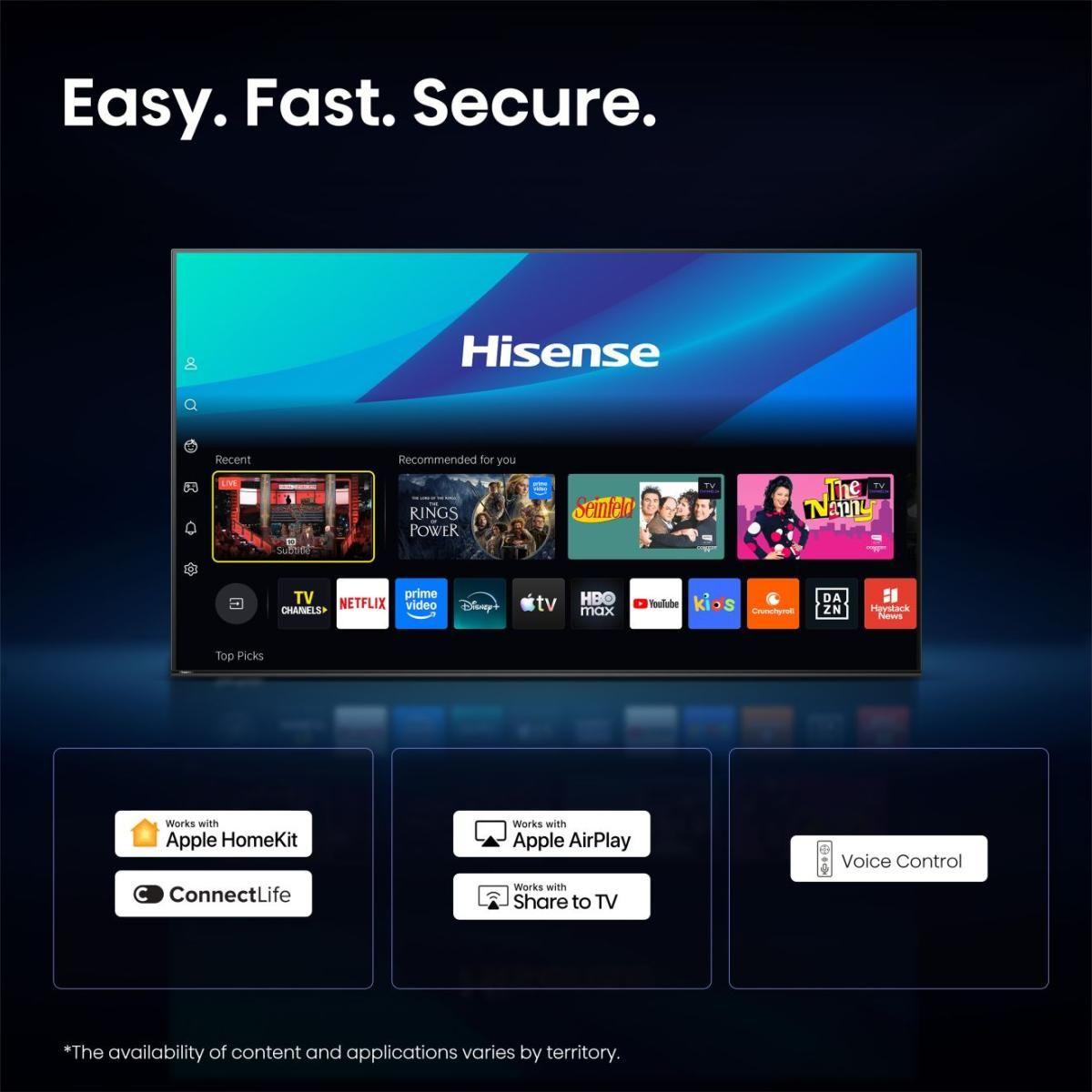 Smart TV HISENSE 85E7S PRO (85" - DLED - 4K Ultra HD - Preto) — miniatura 9