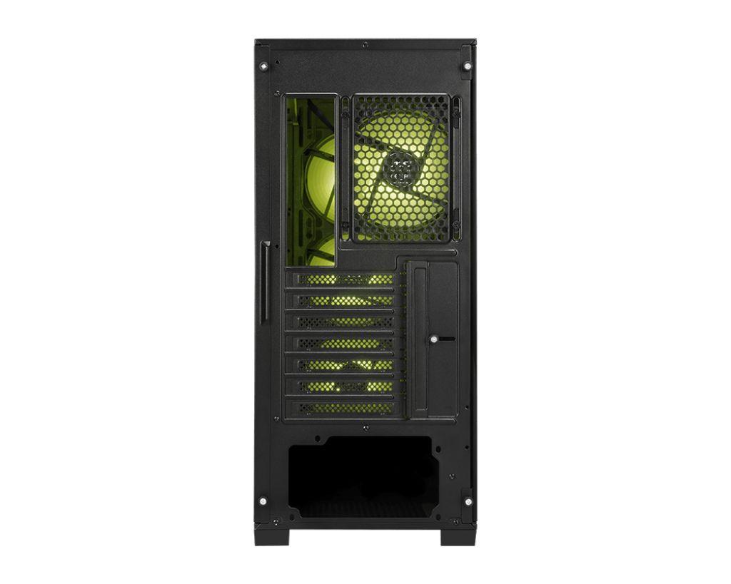 Caixa PC MSI MAG FORGE 330R AIRFLOW (ATX, Micro ATX, Mini-ITX - Midi Tower - Vidro temperado - Preto e Transparente) — miniatura 5