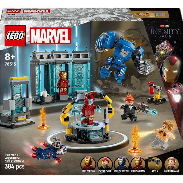 LEGO 76315 Marvel Super Heroes Laboratório do Iron Man: Salão das Armaduras (8+ anos - 384 peças) — miniatura 3