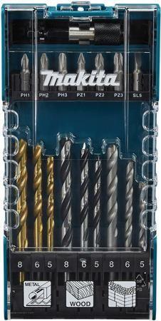 Conjunto de Brocas e Pontas de Aparafusar MAKITA D-74887 (Outros - Azul), imagem 1