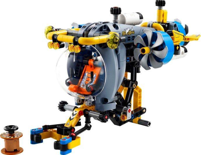 LEGO 42201 Technic Submarino de Investigação em Águas Profundas (9+ anos - 413 peças) — miniatura 2