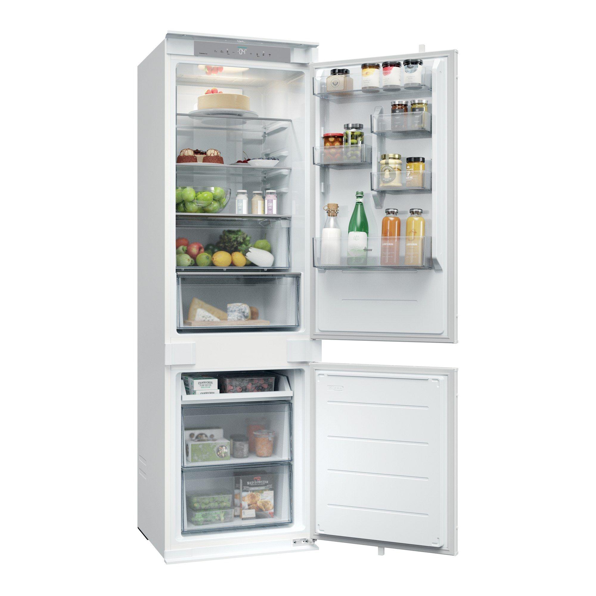 Frigorífico Combinado de Encastre HOOVER HONBQT3518E (251 l - 177,3x54x55 cm - 177 cm - Branco) — miniatura 3