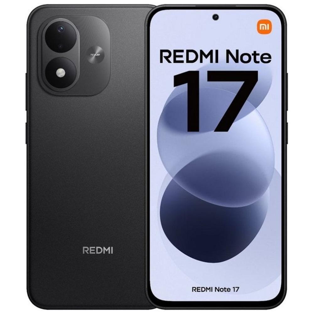 Smartphone XIAOMI Redmi Note 17 4G (6GB/256GB - 6,99" - Preto)