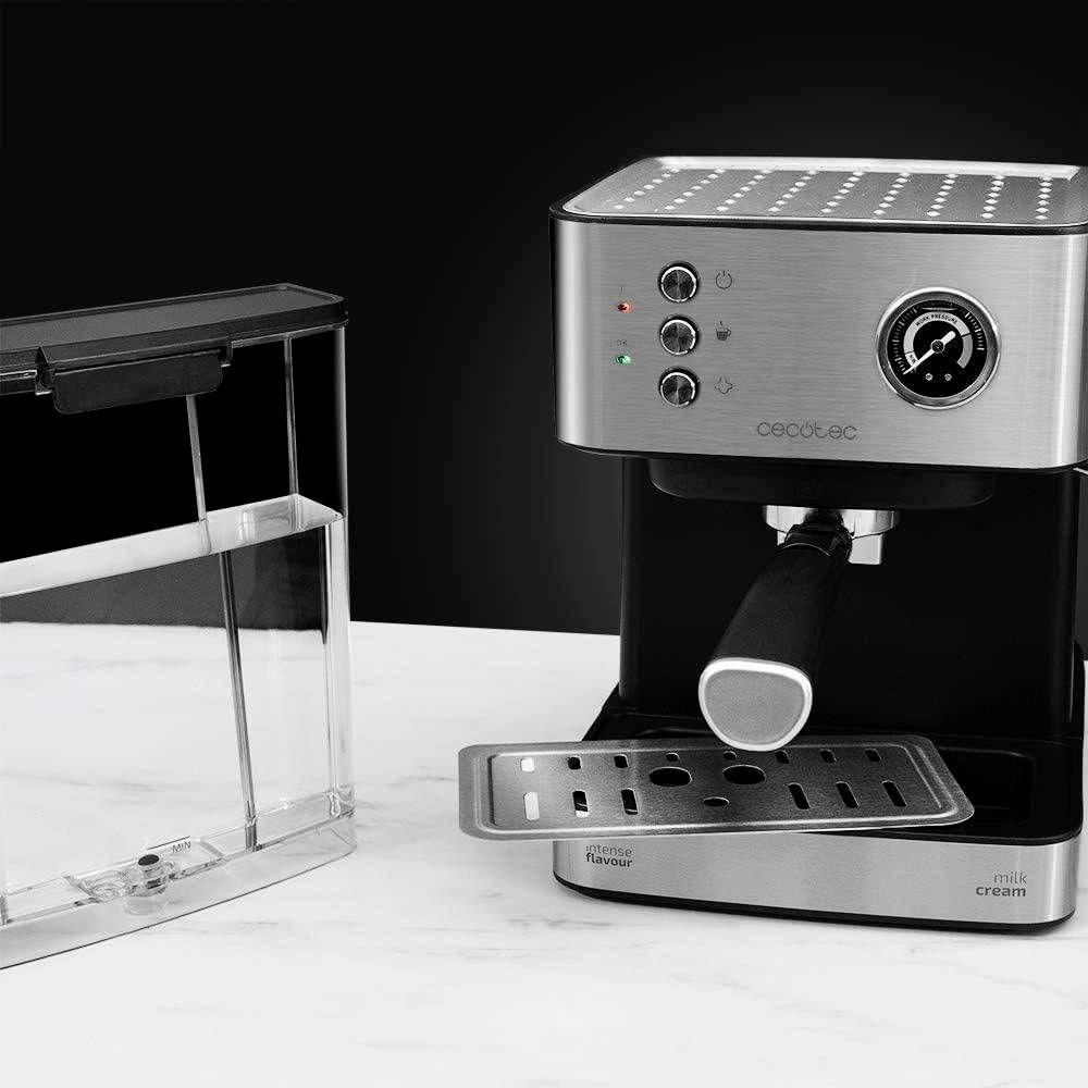 Máquina de Café Expresso CECOTEC Power Espresso 20 Professionale (Café moído - 850 W - 20 bar - Preto e Inox) — miniatura 4