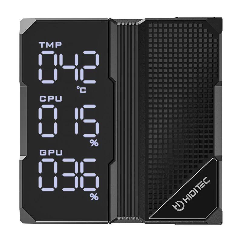 Cooler CPU HIDITEC DC40 Pro PWM (12 cm - 2 ventoinhas - 4-pin - Preto) — miniatura 3