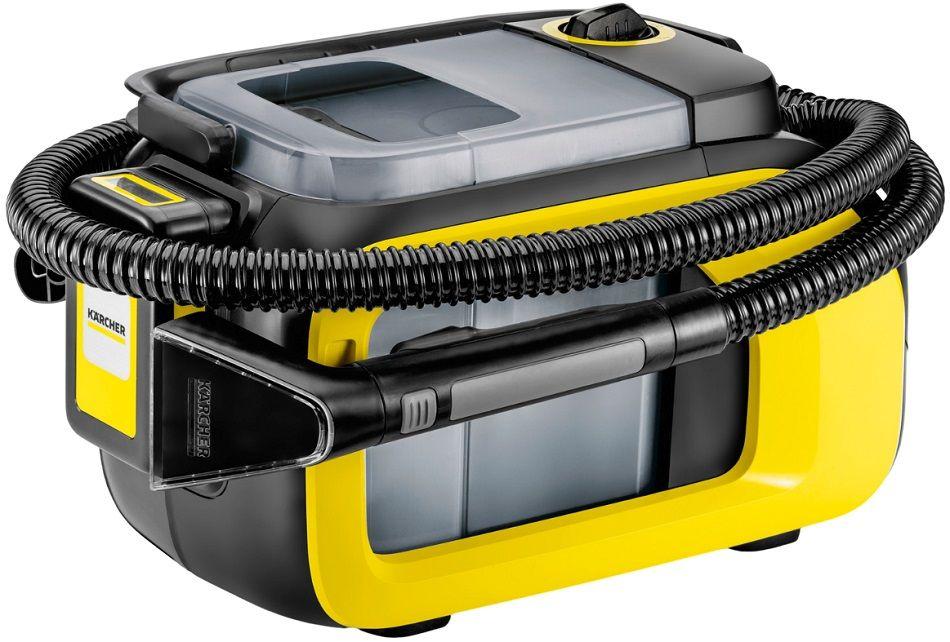 Aspirador de Estofos KÄRCHER SE 3-18 Compact (Altura 26,1 cm - Tapete - Amarelo/Preto), miniatura 4