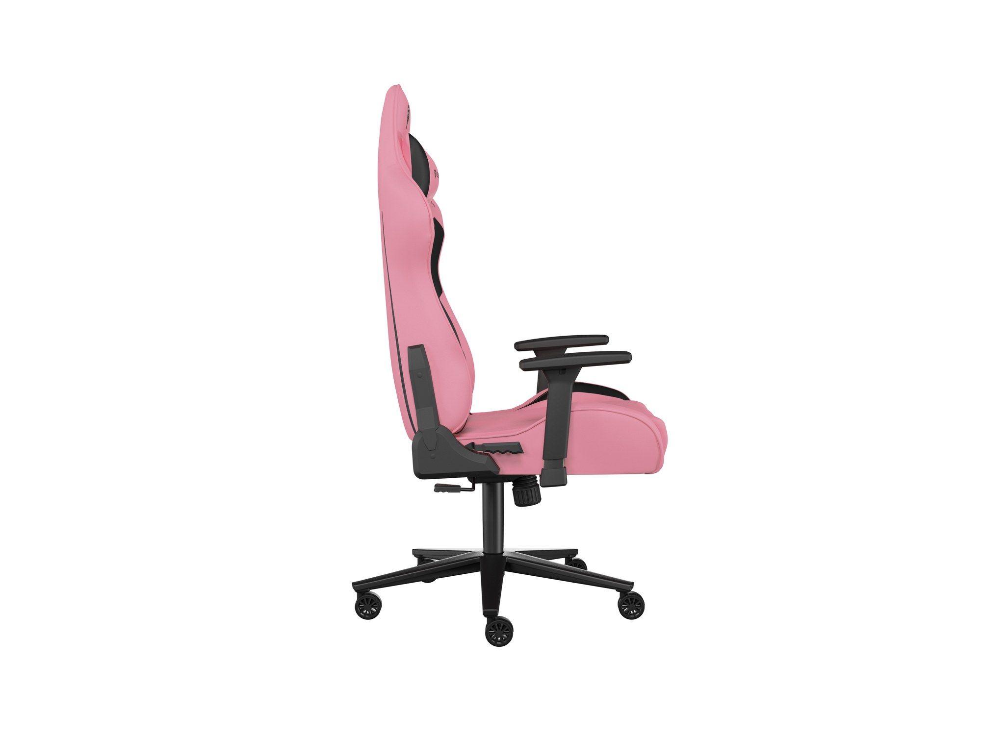 Cadeira Gaming GENESIS Nitro 720 (150 kg - 46,5-53,5 cm - Tecido - Preto/Rosa) — miniatura 6