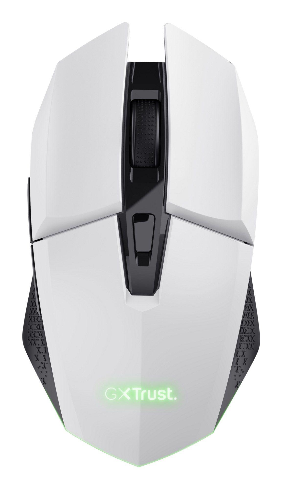 Rato TRUST GXT110W FELOX (Mão direita - 4800 DPI - Ótico - Branco), miniatura 4