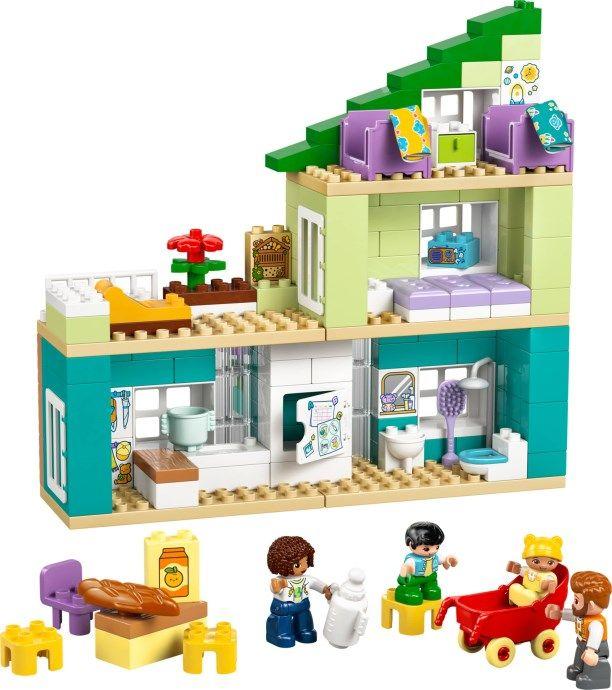 LEGO 10470 Duplo Casa de Família Moderna 3 em 1 com Figuras (2+ anos - 166 peças), miniatura 2