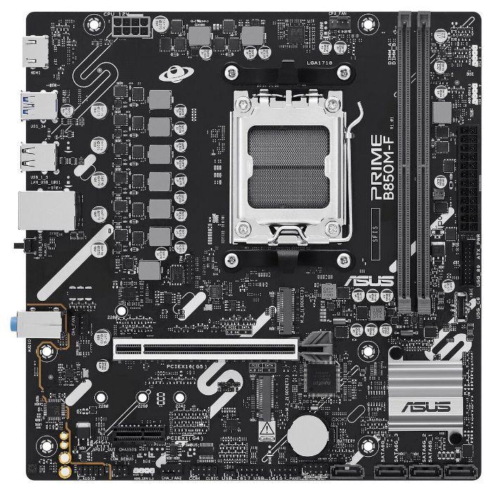 Motherboard ASUS PRIME B850M-F (AMD AM5 - Micro-ATX - AMD B850), miniatura 2