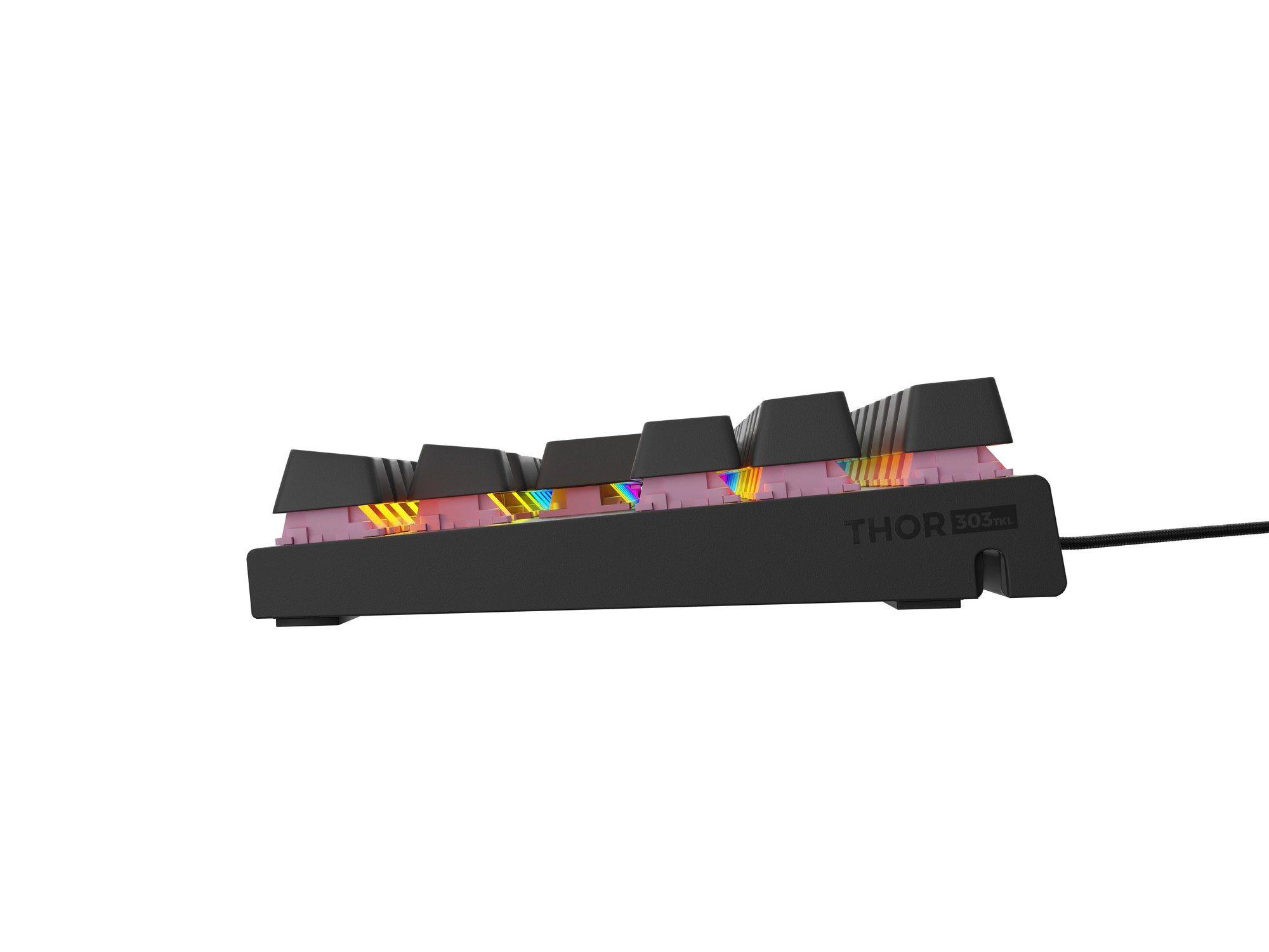 Teclado GENESIS Thor 303 TKL (Alemão - Outemu Peach Silent - Sem teclado numérico - Preto), miniatura 6
