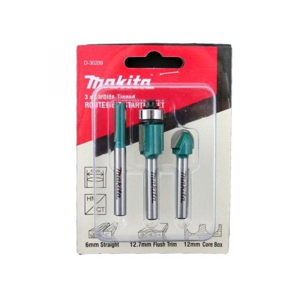 Conjunto de Fresas para Tupia MAKITA D-30209 (3 Peças - Haste 6 mm), miniatura 2