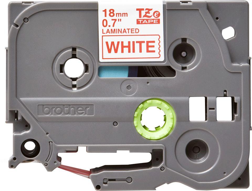 Fita de Impressão BROTHER TZe-242 (Texto Vermelho sobre Fundo Branco), miniatura 2