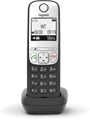 Telefone Sem Fios GIGASET A690 HX (DECT - Ecrã de 2" - Preto/Prateado)
