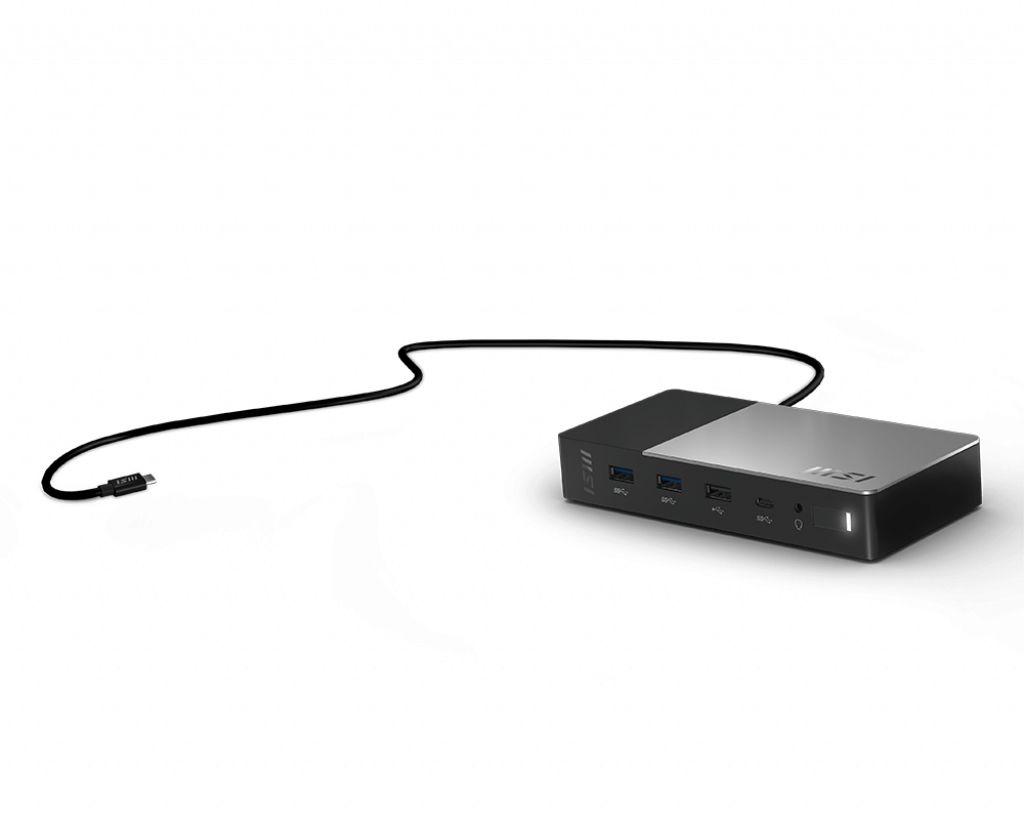 Estação de Ancoragem MSI USB-C Docking Station Gen 2 (Preto), miniatura 5