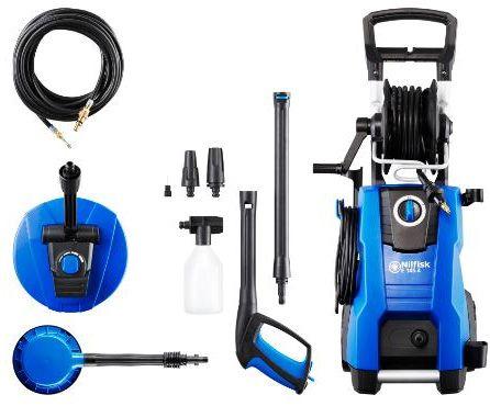 Máquina de Lavar à Pressão NILFISK E 145.4-9 PAD X-tra (Alumínio - Azul e Preto)