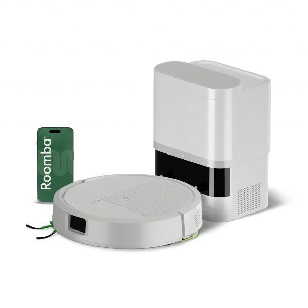 Robot Aspirador IROBOT Roomba Combo 115 AE (15 000 Pa - Giroscópio - Altura 7,89 cm - Branco), miniatura 2