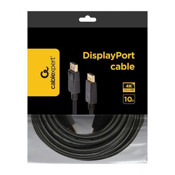 Cabo DisplayPort GEMBIRD CC-DP-10M (10 m - Preto) — miniatura 3