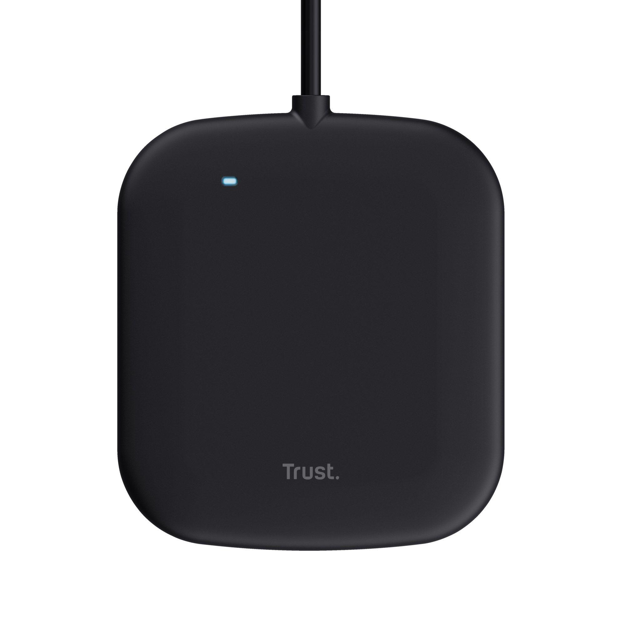 Leitor de Cartões do Cidadão TRUST Ceto 24736 (USB 2.0 - 0,6 m - Preto), miniatura 3