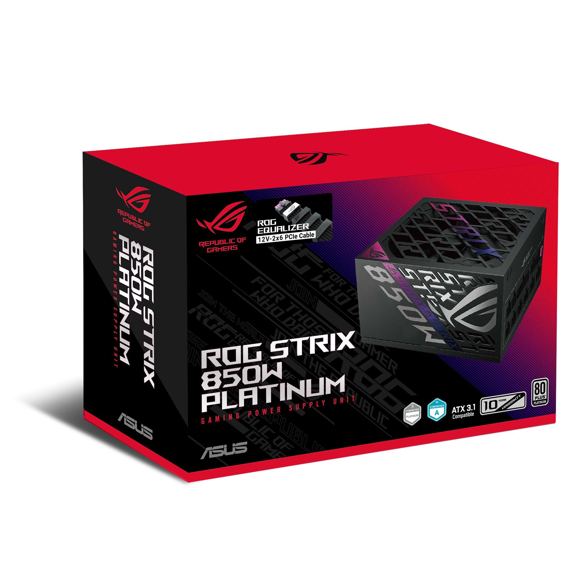 Fonte de Alimentação ASUS ROG-STRIX-850P-GAMING-E (ATX - 850 W - 80 Plus Platinum - Preto), miniatura 12