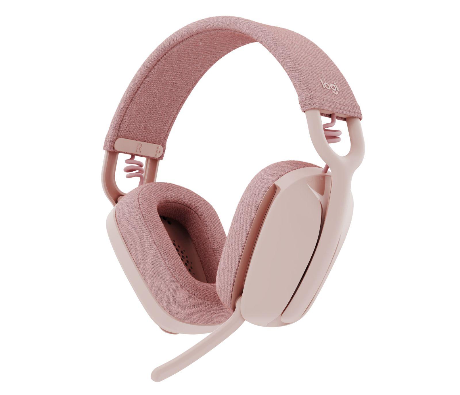 Auscultadores LOGITECH Zone Vibe 100 (Binaural - Sem fios - Circum-aural - Rosa), miniatura 2