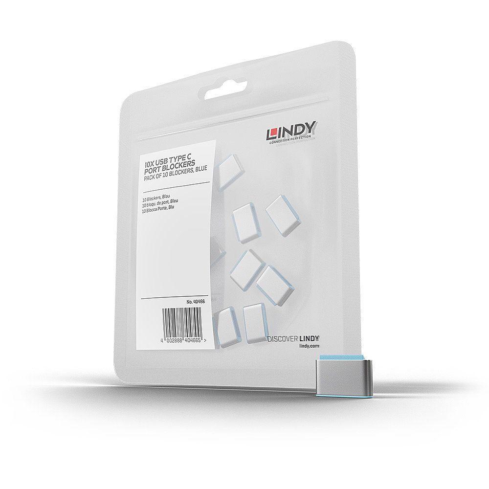 Bloqueador de Porta USB-C LINDY 40466 (Azul)