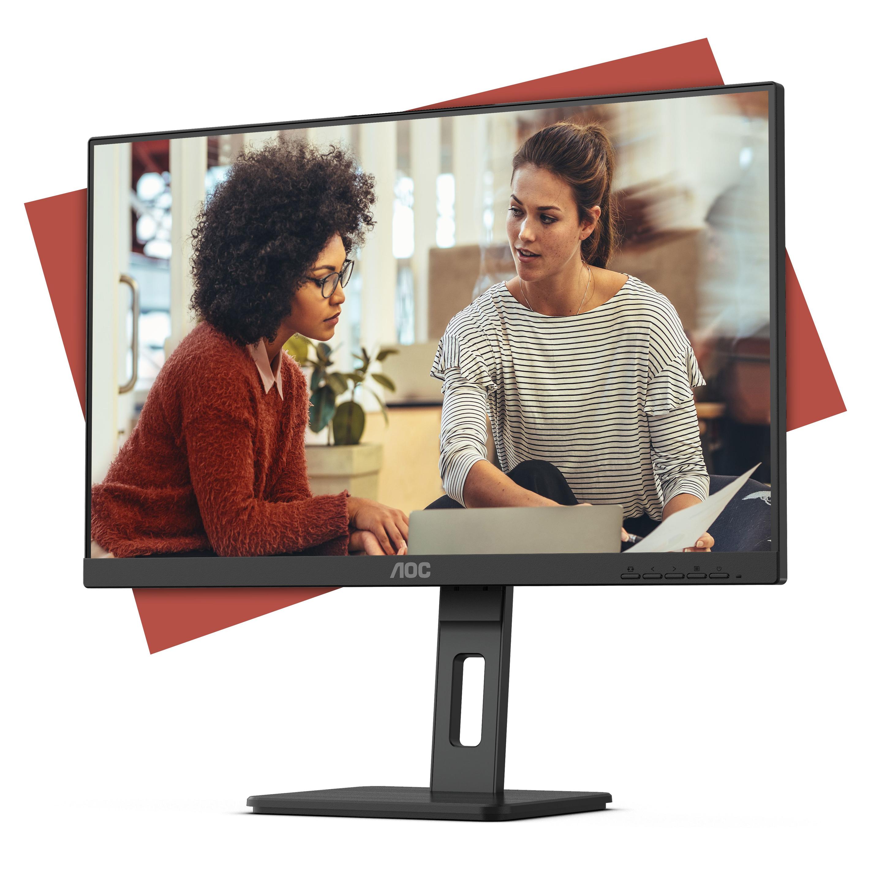 Monitor AOC 24E3QAF (23,8" - IPS - 100 Hz - Preto) — miniatura 2