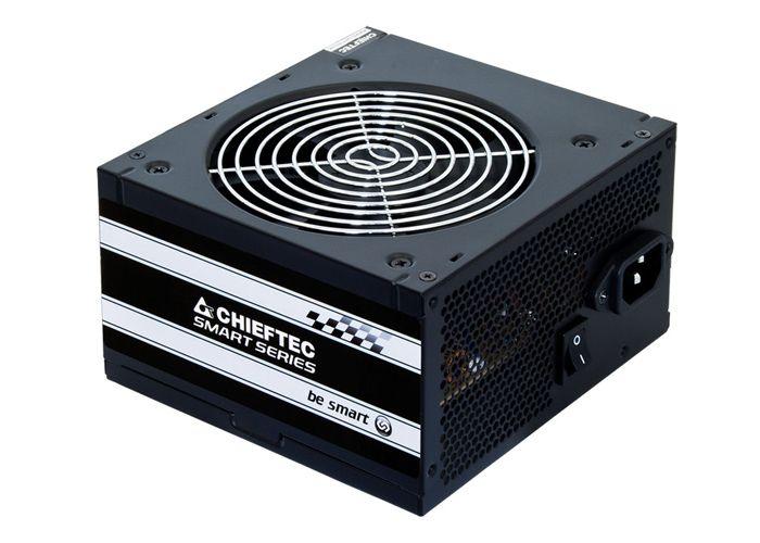 Fonte de Alimentação CHIEFTEC Smart GPS-500A8 (ATX - 500 W - Não modular - Preto)