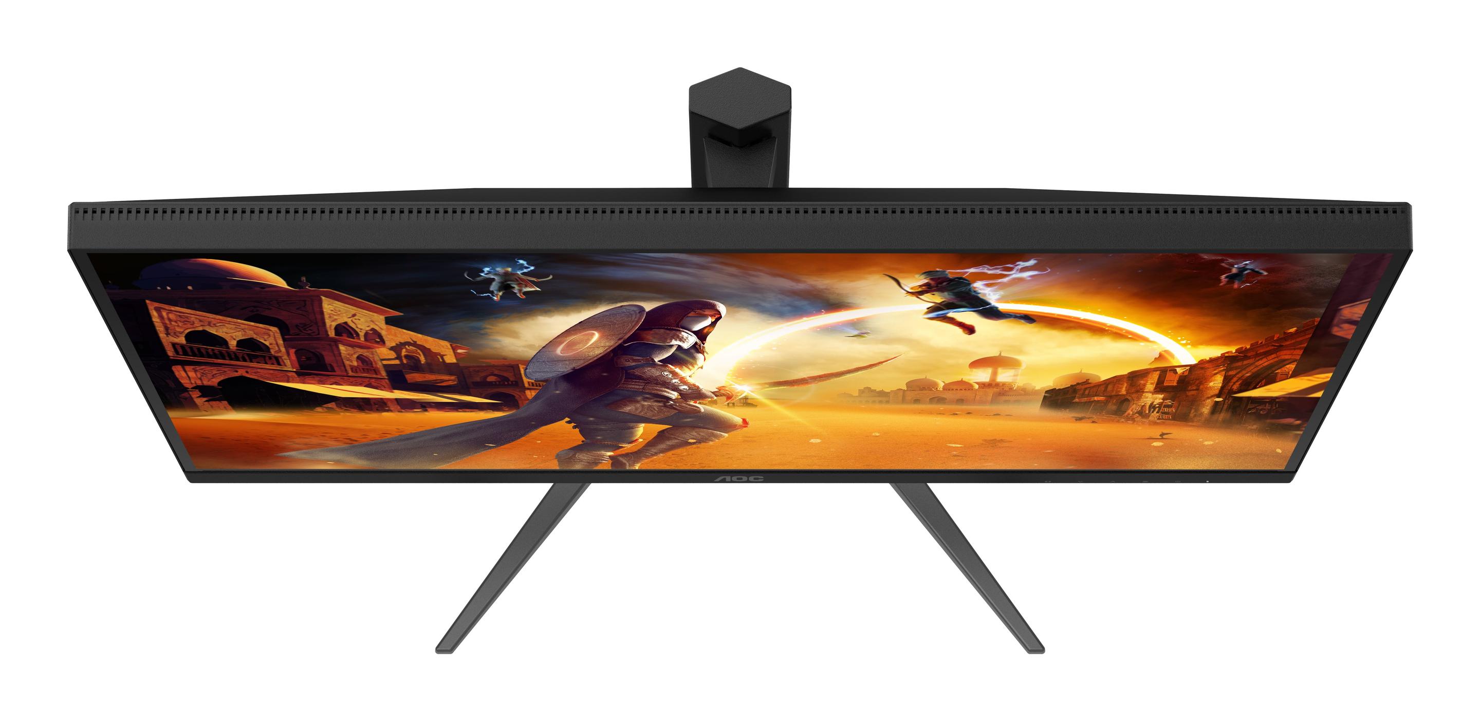 Monitor AOC U27G4XM (27" - Fast IPS - 160 Hz - Preto e Vermelho) — miniatura 11