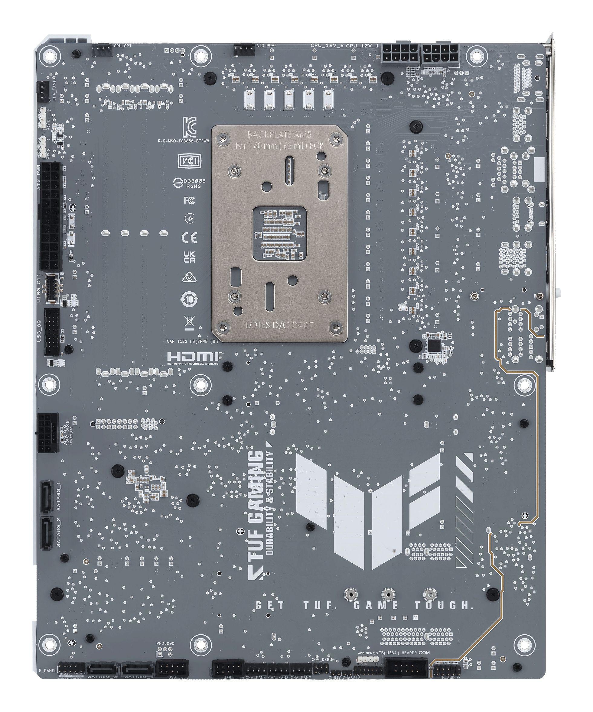 Motherboard ASUS TUF GAMING B850-BTF WIFI W (AM5 - ATX - Duplo canal - Branco), miniatura 9