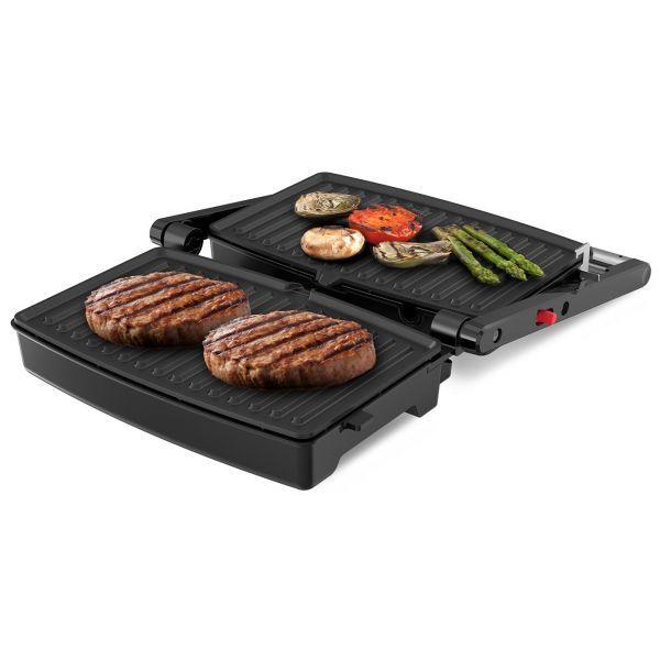 Grelhador e Sanduicheira SOLAC GR5301 Buona Piadina (Altura 11 cm - Preto e Inox), miniatura 2