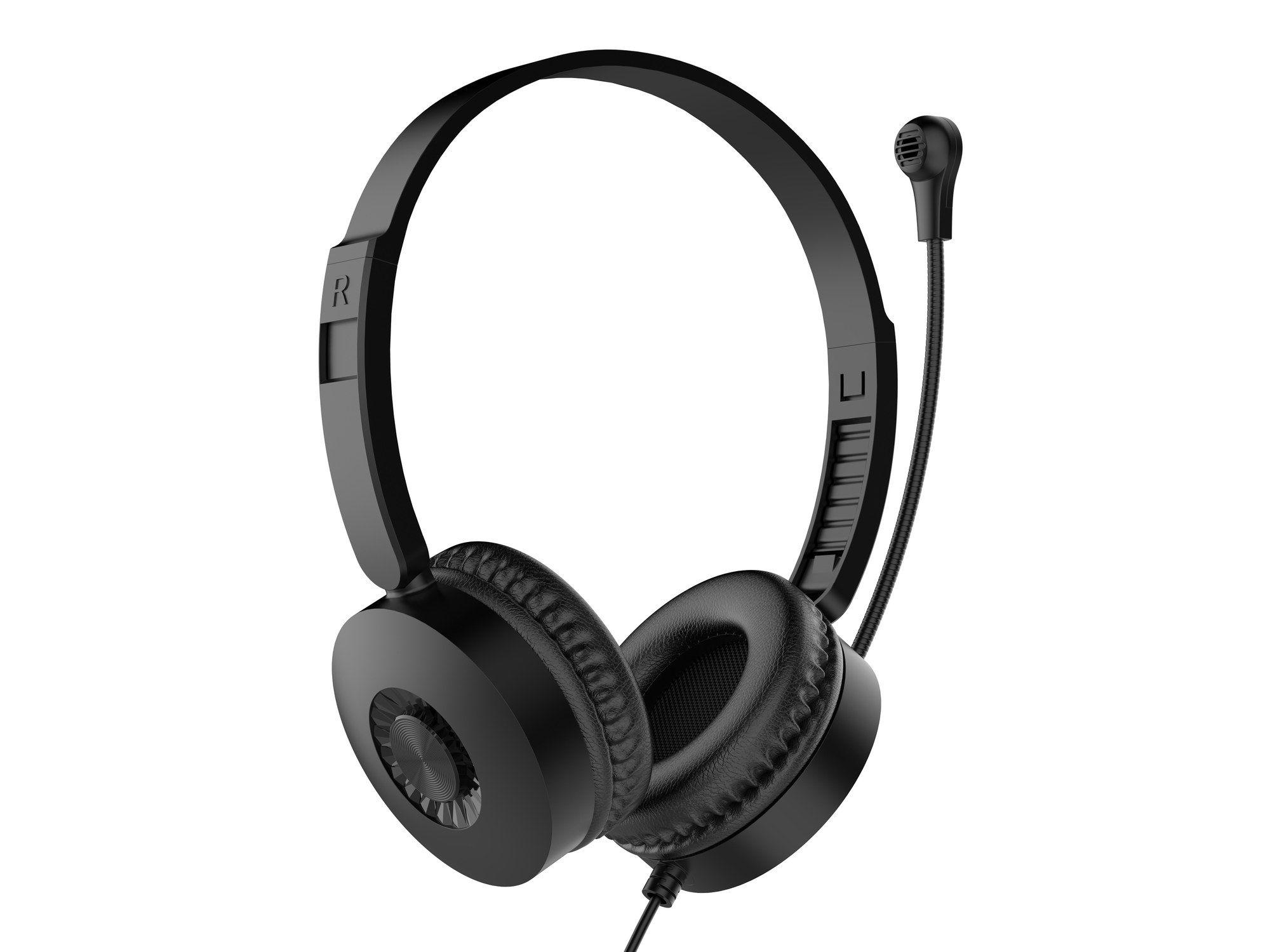 Auscultadores EQUIP 245301 (Binaural - Com fios - Supra-aural - Preto), miniatura 4