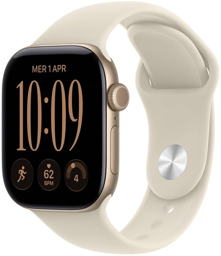 Smartwatch APPLE Watch Series 12 GPS (Retangular - watchOS 27 - Apple S11 - Dourado-claro), miniatura 3