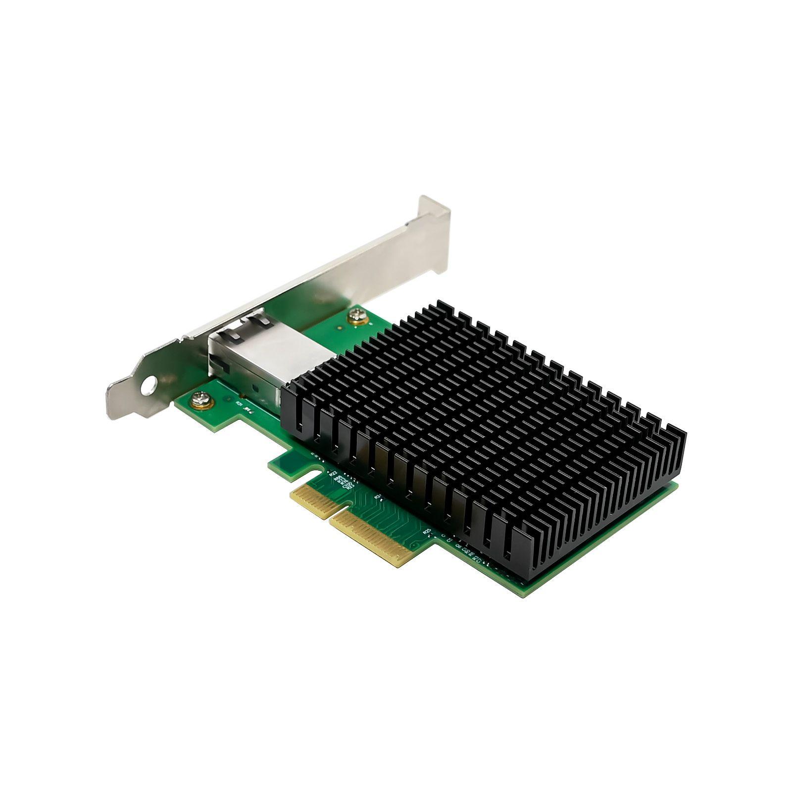 Placa de Rede PCIe LEVEL ONE GNC-0210 (1 x RJ-45 - PCI Express - 10000 Mbit/s - Verde) — miniatura 3