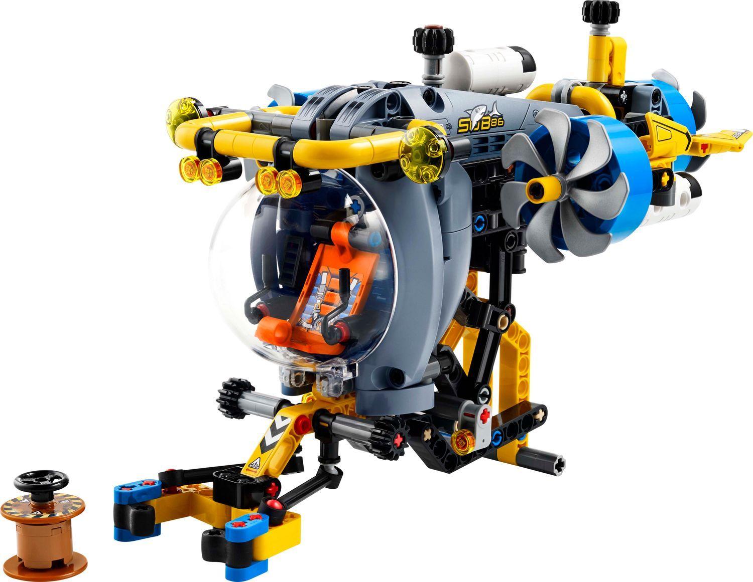 LEGO 42201 Technic Submarino de Investigação em Águas Profundas (9+ anos - 413 peças)