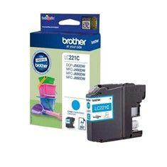 Tinteiro BROTHER LC221CBP (260 páginas - Ciano), miniatura 2