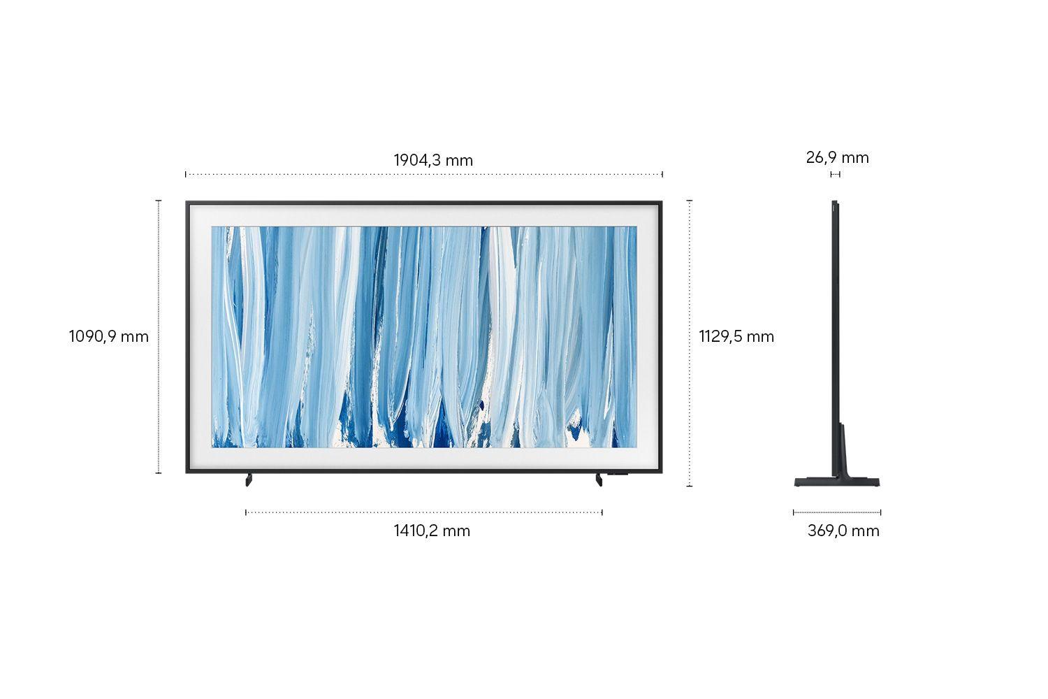 Televisão SAMSUNG The Frame Pro GQ85LS03HWUXZG (85" - Neo QLED - 144 Hz - Preto), miniatura 4