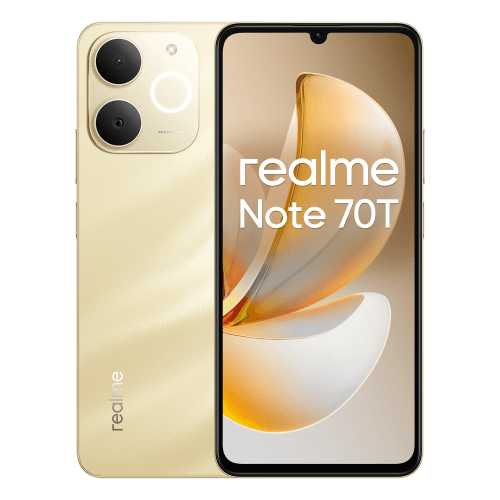 Smartphone REALME Note 70T (4GB/128GB - 6,74" - Dourado)