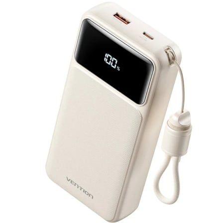 Powerbank VENTION XGYW0-40-TY (20000mAh - Branco)