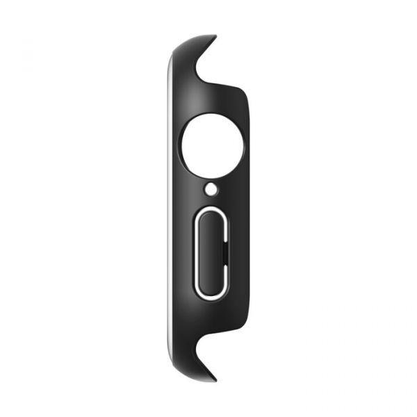 Película e Capa BELKIN TemperedCurve 2-em-1 OWA002HQBK (Apple Watch Series 10 - Vidro - Preto/Transparente) — miniatura 3