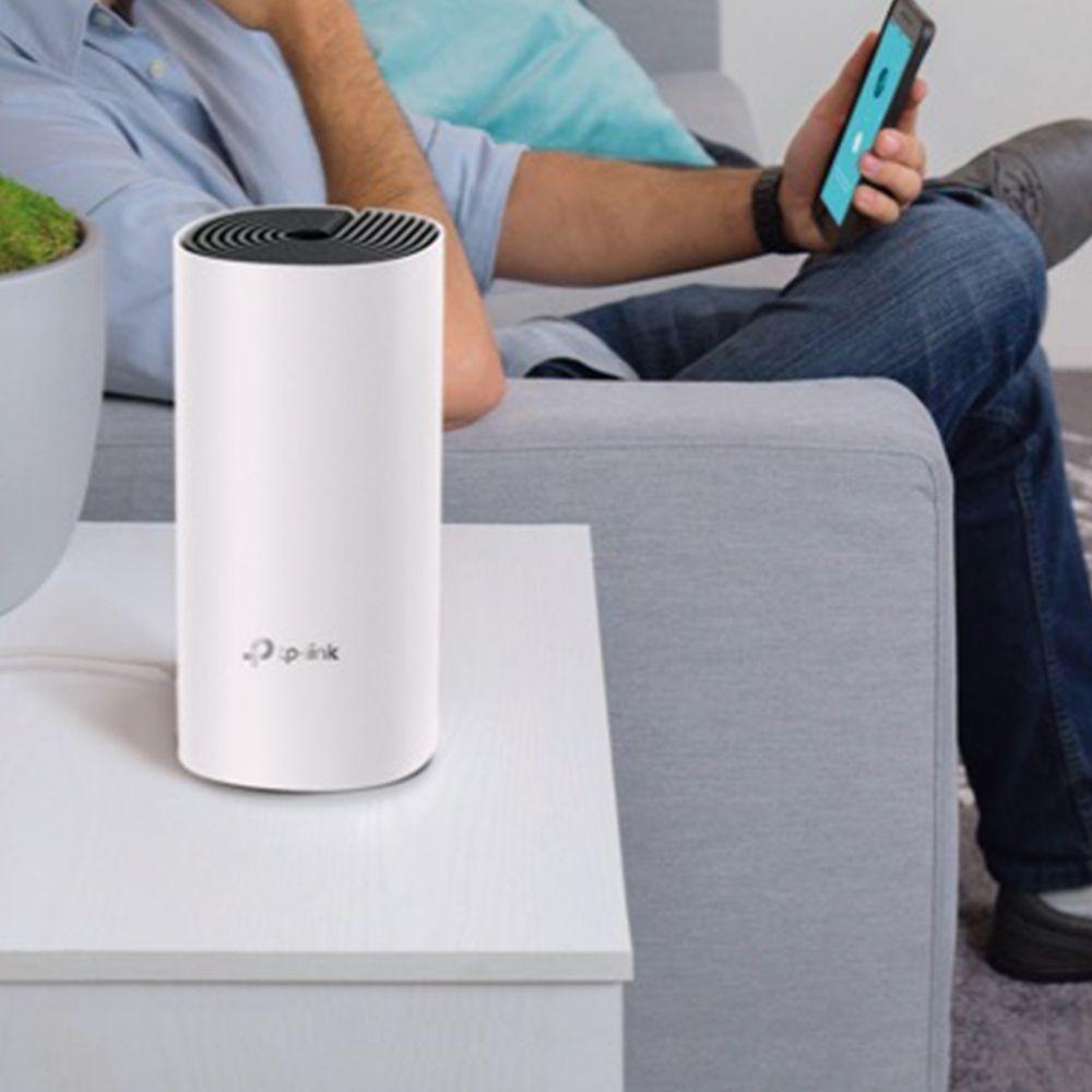 Sistema Wi-Fi Mesh TP-LINK Deco E4 (1-PACK) (Wi-Fi 5 - 1167 Mbit/s - Dual-band - Branco e Cinzento) — miniatura 2