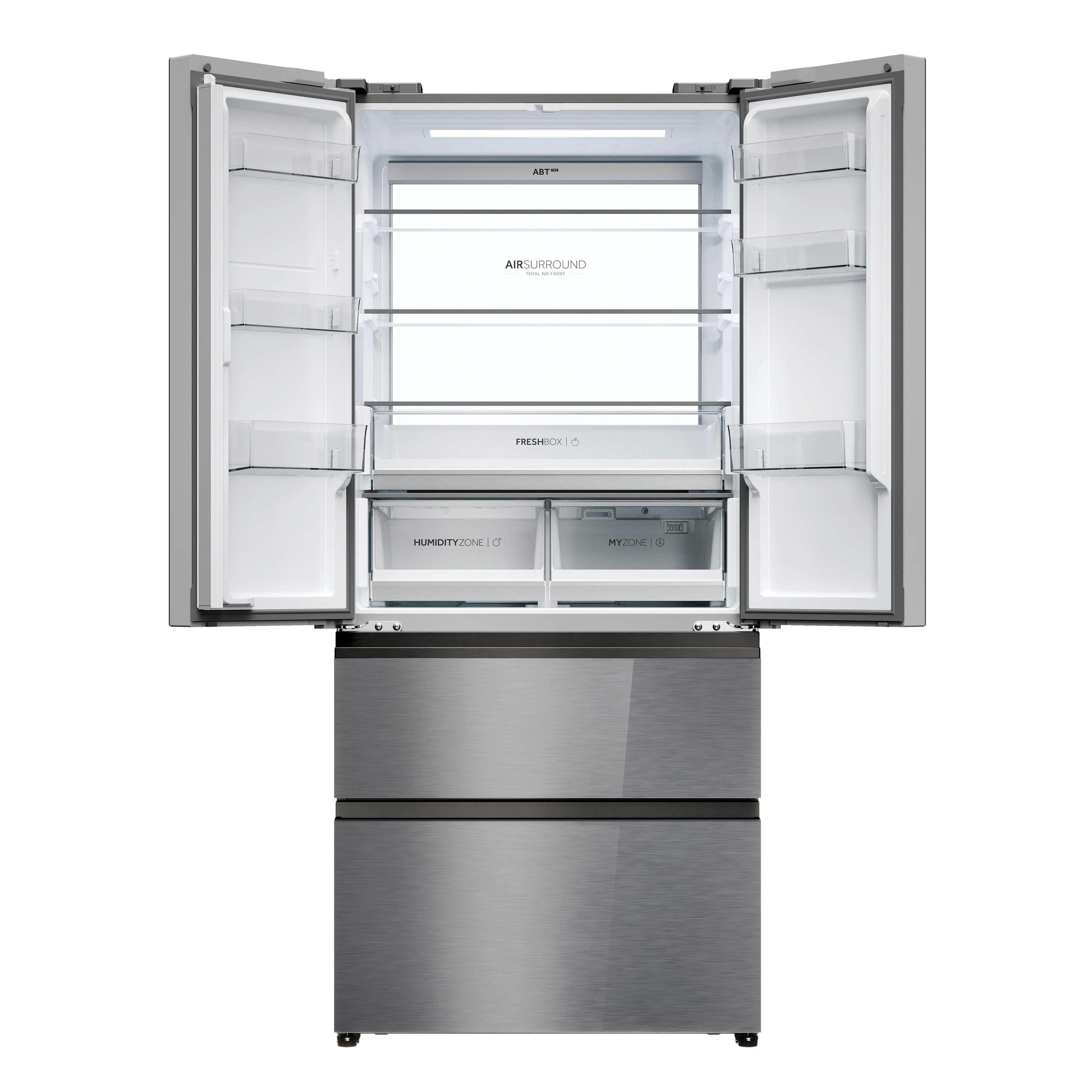 Frigorífico Americano Independente HAIER HFR7819ENGC (504 L - hOn - 190x83x63,6 cm - Inox), miniatura 2