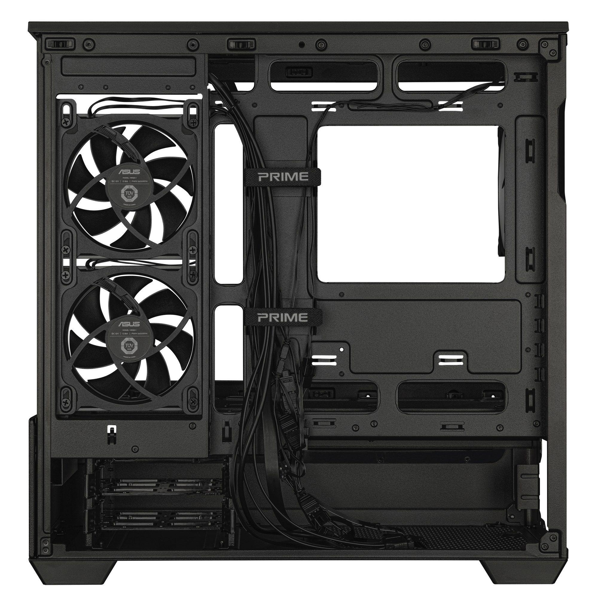 Caixa de Computador ASUS PRIME AP202 ARGB (Micro ATX, Mini-ITX - Mini Tower - Metal - Preto) — miniatura 11