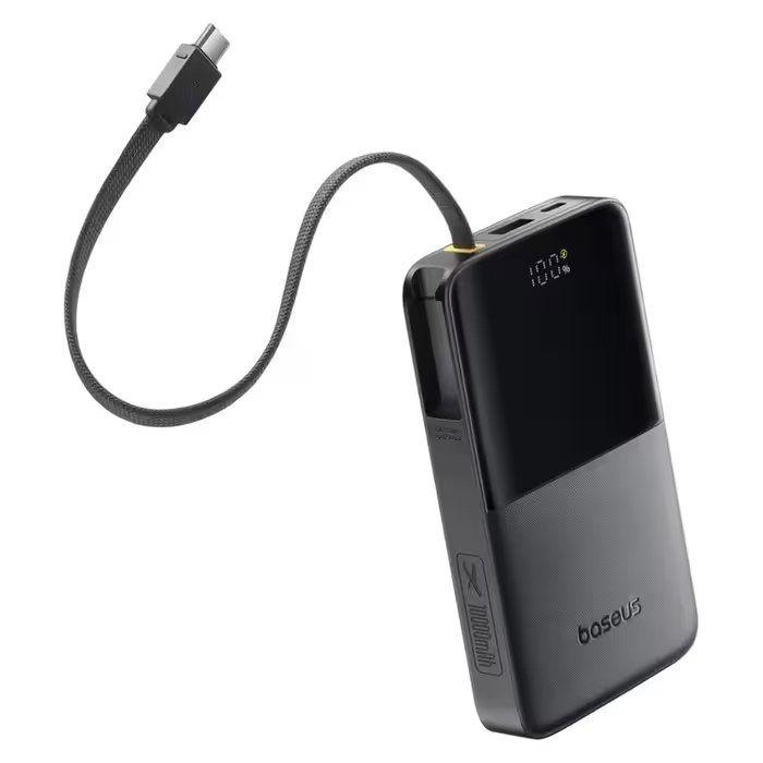 Powerbank BASEUS EnerFill FC51 Bipow2 Pro (10000 mAh - Power Delivery - Preto Cósmico), miniatura 3