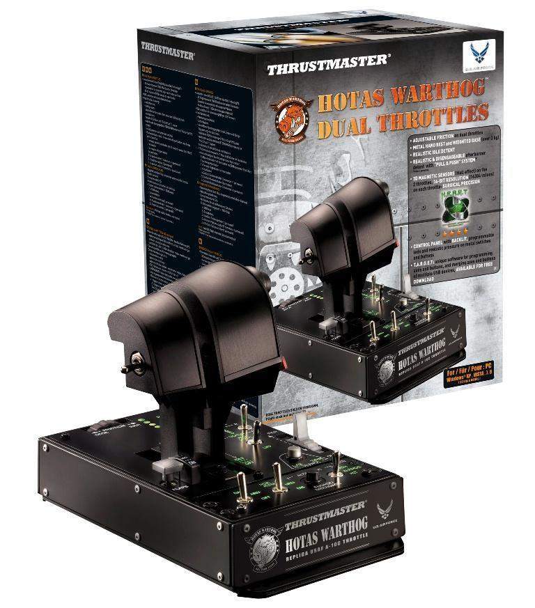 Acelerador Duplo de Simulação de Voo THRUSTMASTER HOTAS Warthog Dual Throttles (Com fios - Preto) — miniatura 6