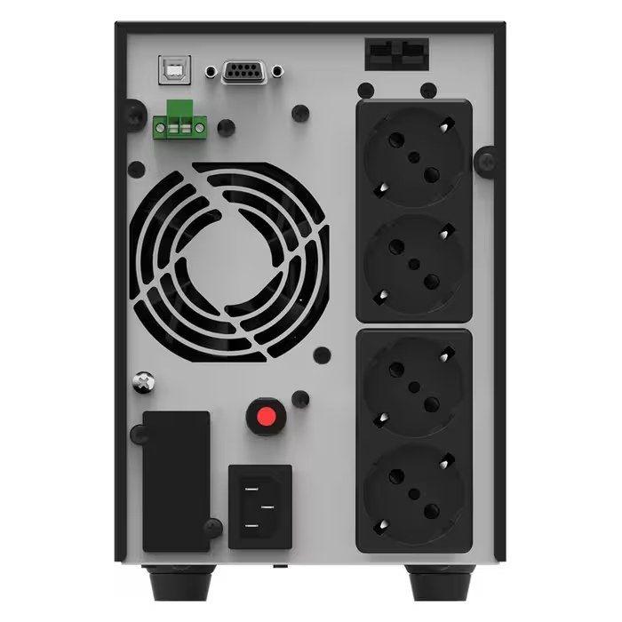 SAI UPS Online PHASAK PH 9220 (Cabo de alimentação de energia - Tipo F - Bege) — miniatura 3